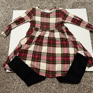 HA Scottish plaid holiday set